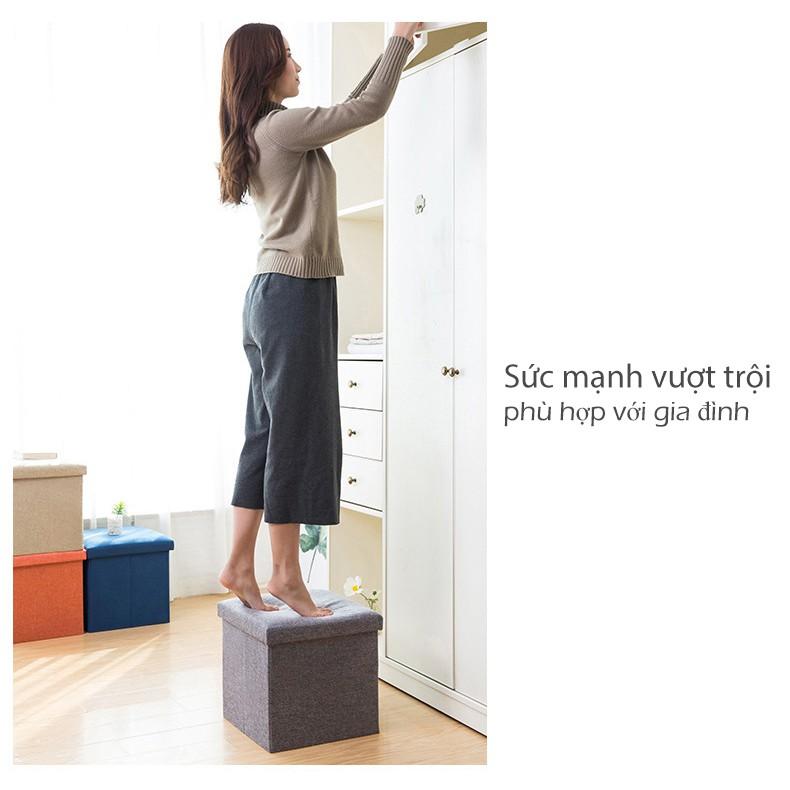 Hộp đựng đồ kiêm ghế ngồi thông minh