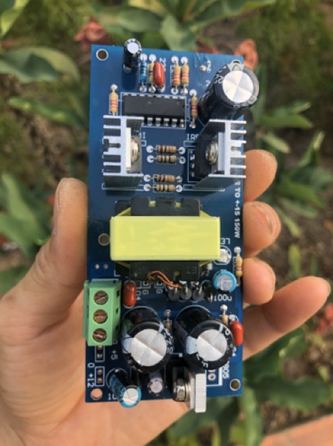 mạch tạo nguồn đôi +-15vdc 150W