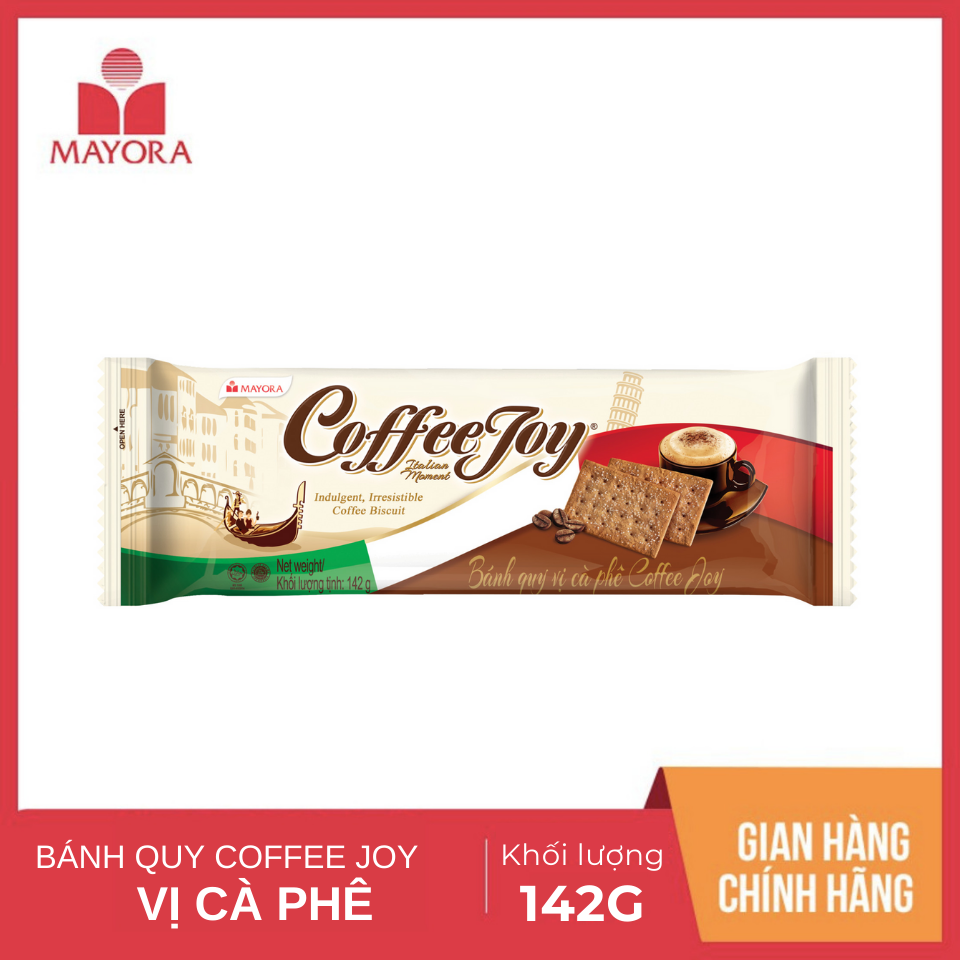 Bánh Quy Coffee Joy Cà Phê  Gói 142G