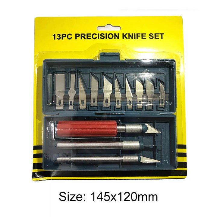 Bộ Dao Trổ Điêu Khắc (Dao Khắc Trổ) 13PCS