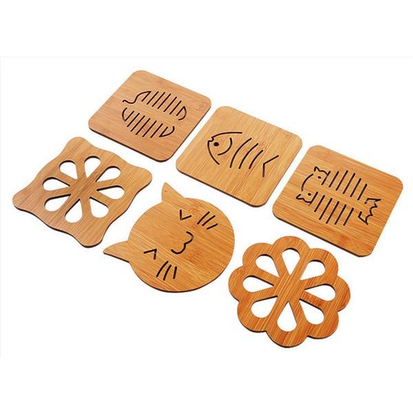 Miếng gỗ kê nồi nhiều hình lớn