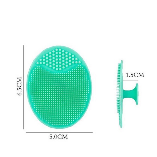 Cọ Rửa Mặt, Matxa mặt Silicon Mềm Mại Mụn Đầu Đen