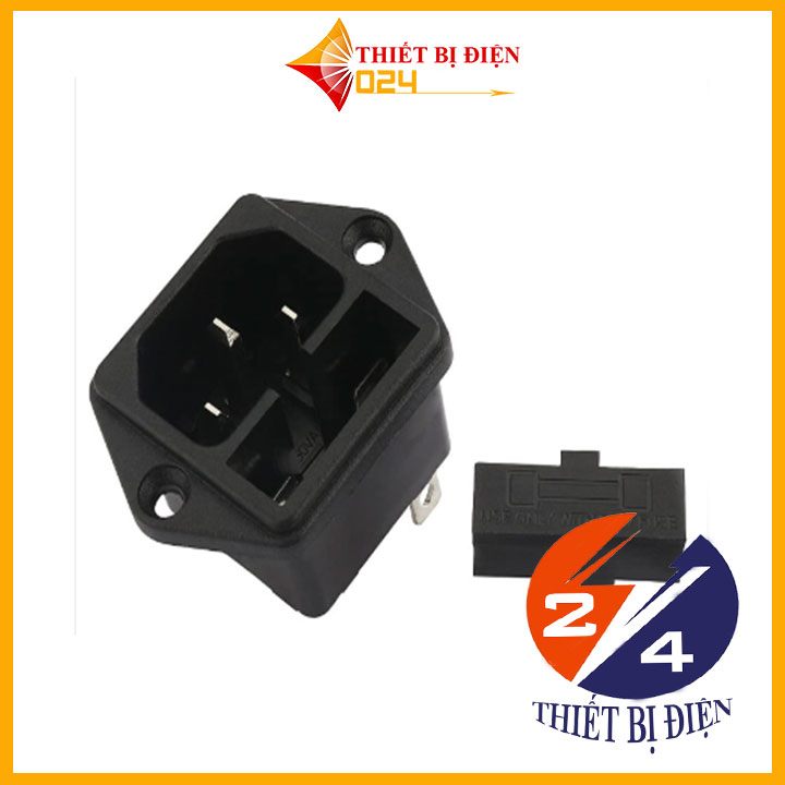 Ổ cắm nồi cơm -Jack Cắm Âm 3 Chân 220VAC