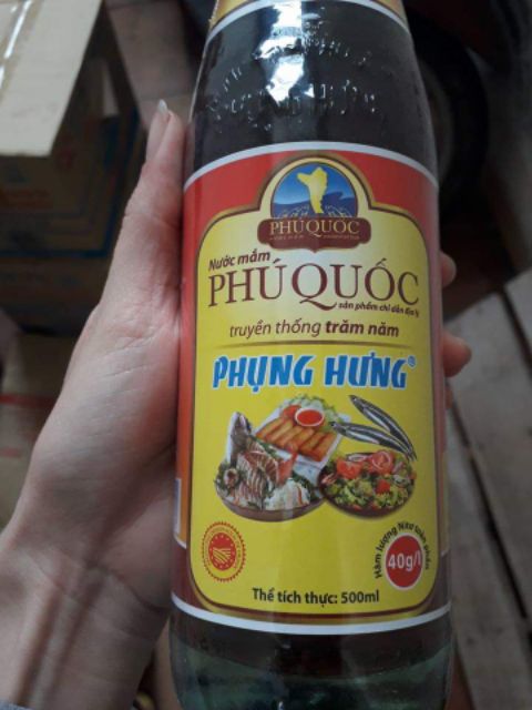 [Nhập RS0822 giảm 30k cho đơn 99k]Xách 2 chai nước mắm Phụng Hưng - Phú Quốc