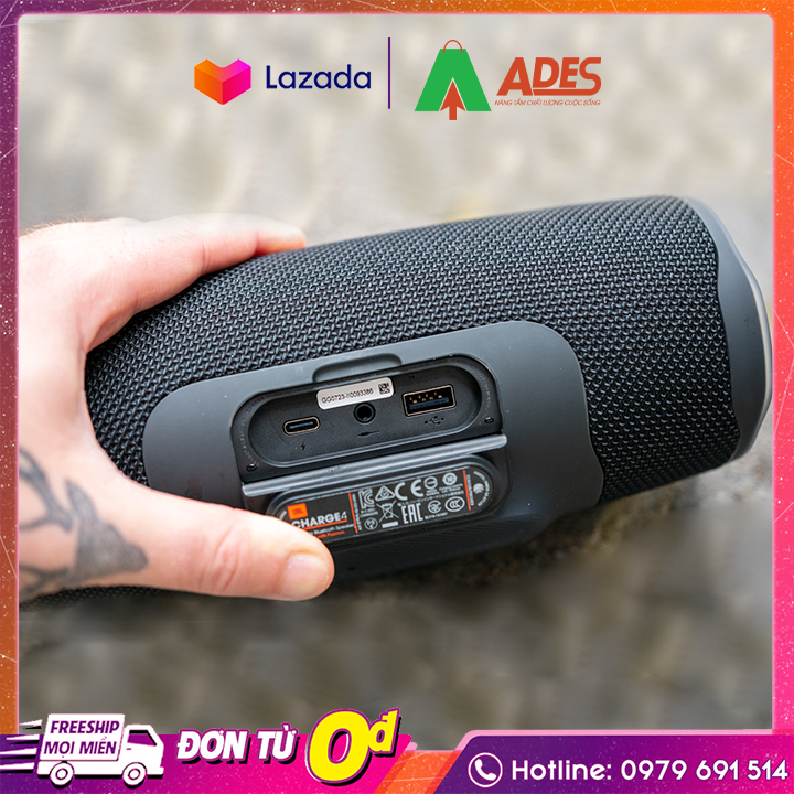 Loa Bluetooth JBL Charge 4 - Bảo Hành Chính Hãng 12 Tháng