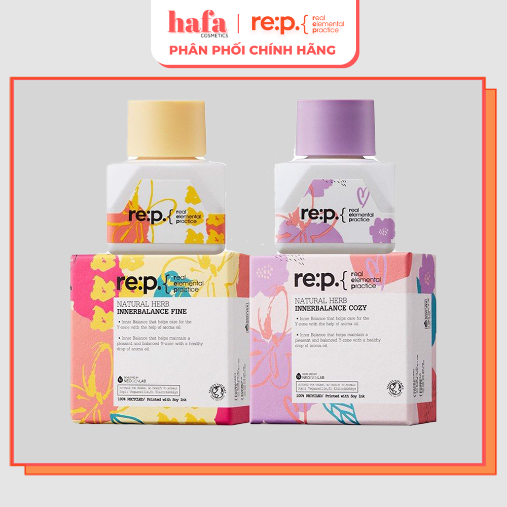 [Che Tên Nhạy Cảm] Nước Hoa Vùng Kín Nữ Re:p Natural Herb Inner Balance 5ml _ RE:P Chính Hãng