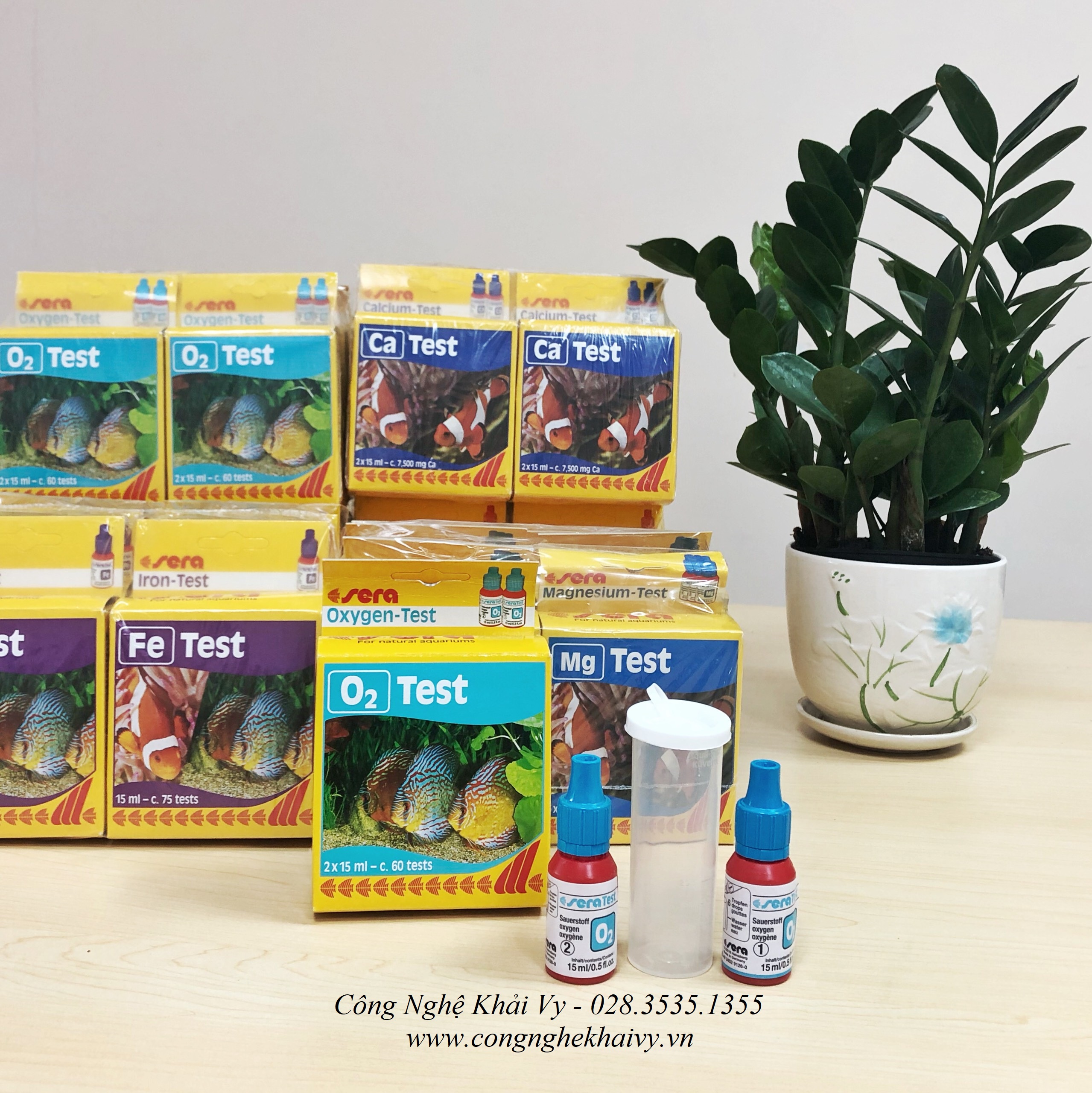[HCM]Test O2 SERA - Kiểm tra Oxy (O2) trong môi trường nước