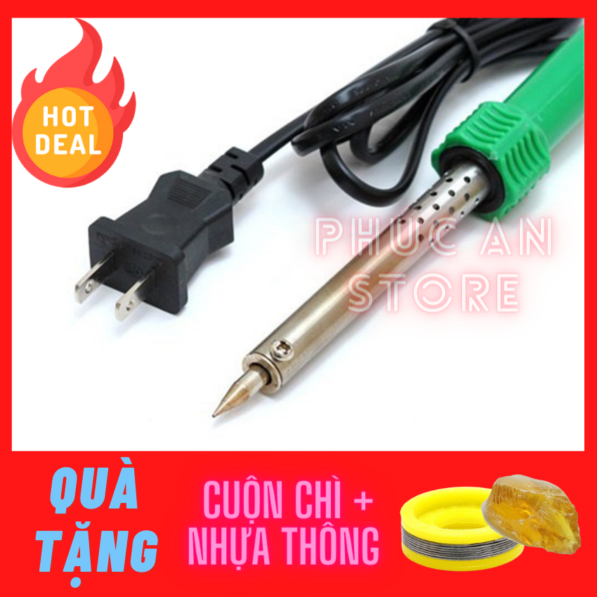 Tay Hàn Nhiệt WINSTER 60W ( Tặng 01 Cuộn Thiếc Sunchi và 01 Hộp Nhựa Thông )