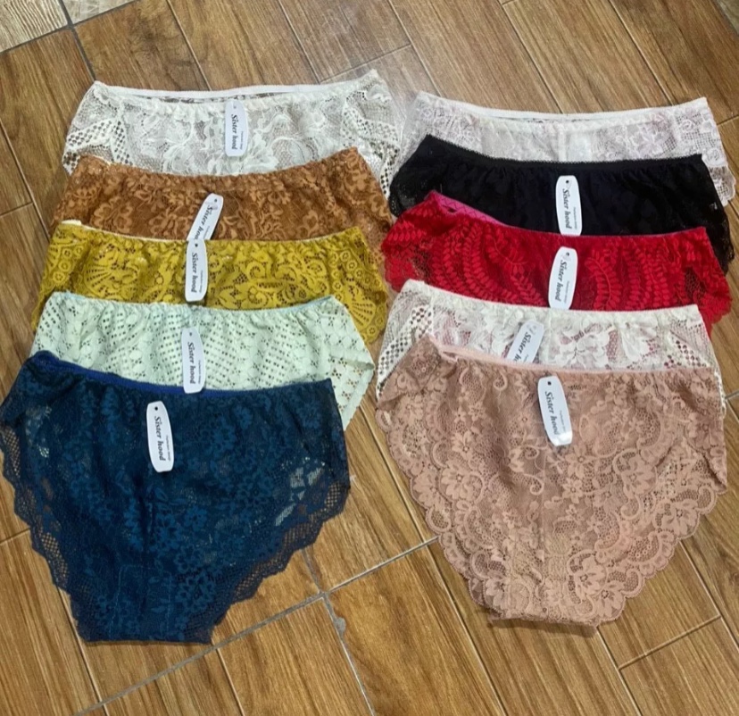 1 quần chip nữ, quần ren tp mã mới ren mềm