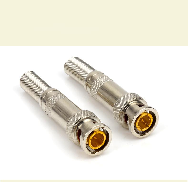 Bộ 04 đầu Jack BNC dạng lò xo cho CAMERA