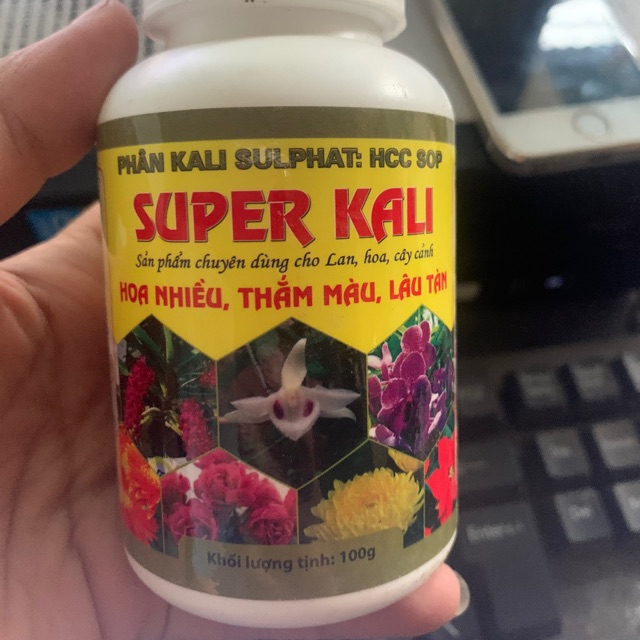 Phân Bón Lá Super Kali (Hoa Nhiều, Thắm Mầu, Lâu Tàn)
