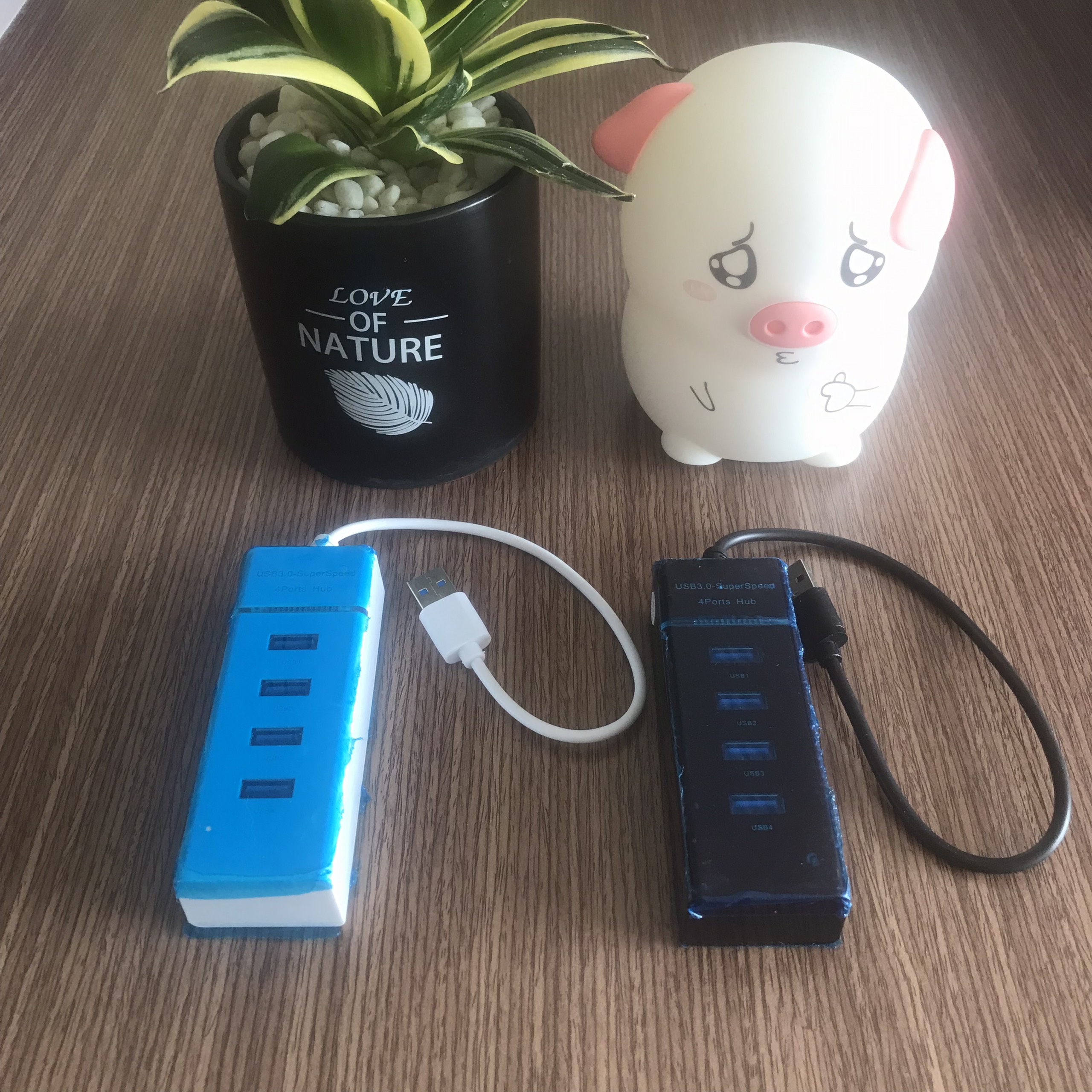 Bộ chia USB từ 1 thành 4 cổng USB tốc độ 3.0, Hàng chuẩn [HUB USB 3.0]