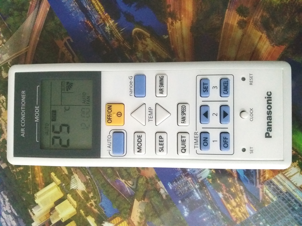 (CHÍNH HÃNG) ĐIỀU KHIỂN ĐIỀU HÒA PANASONIC 1 CHIỀU 00510