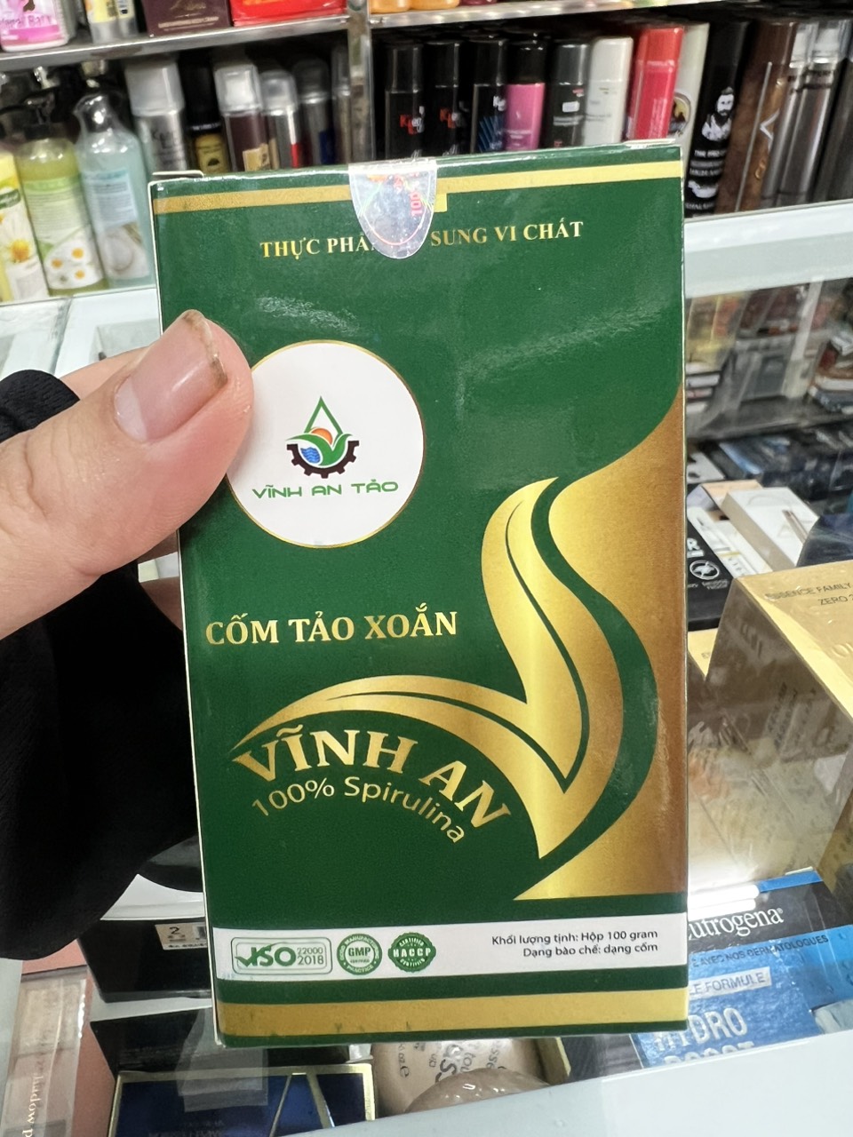 Cốm tảo xoắn Vĩnh An cao cấp 100g
