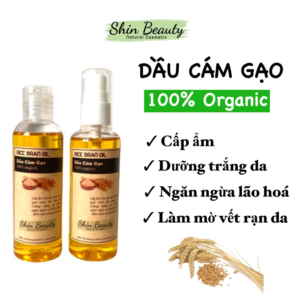 [HCM]Dầu Cám Gạo Nguyên Chất 100%