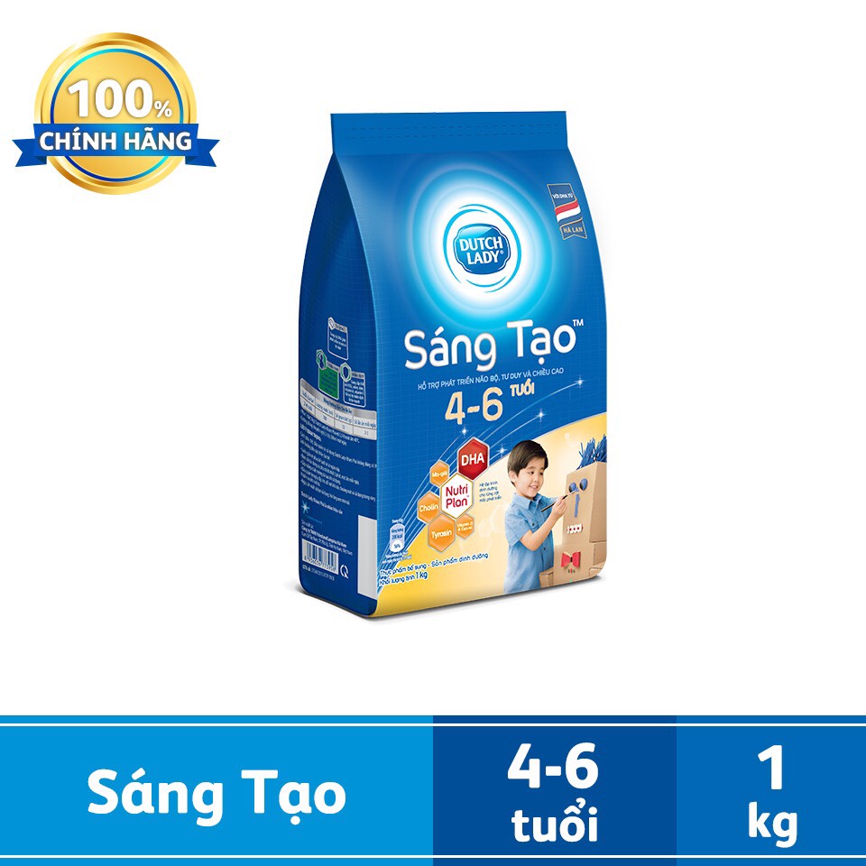 SỮA BỘT CÔ GÁI HÀ LAN SÁNG TẠO-TÚI 1KG