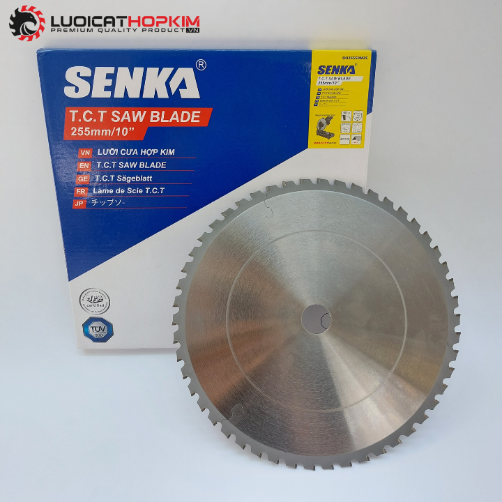 Lưỡi cưa sắt hợp kim 255mm SENKA