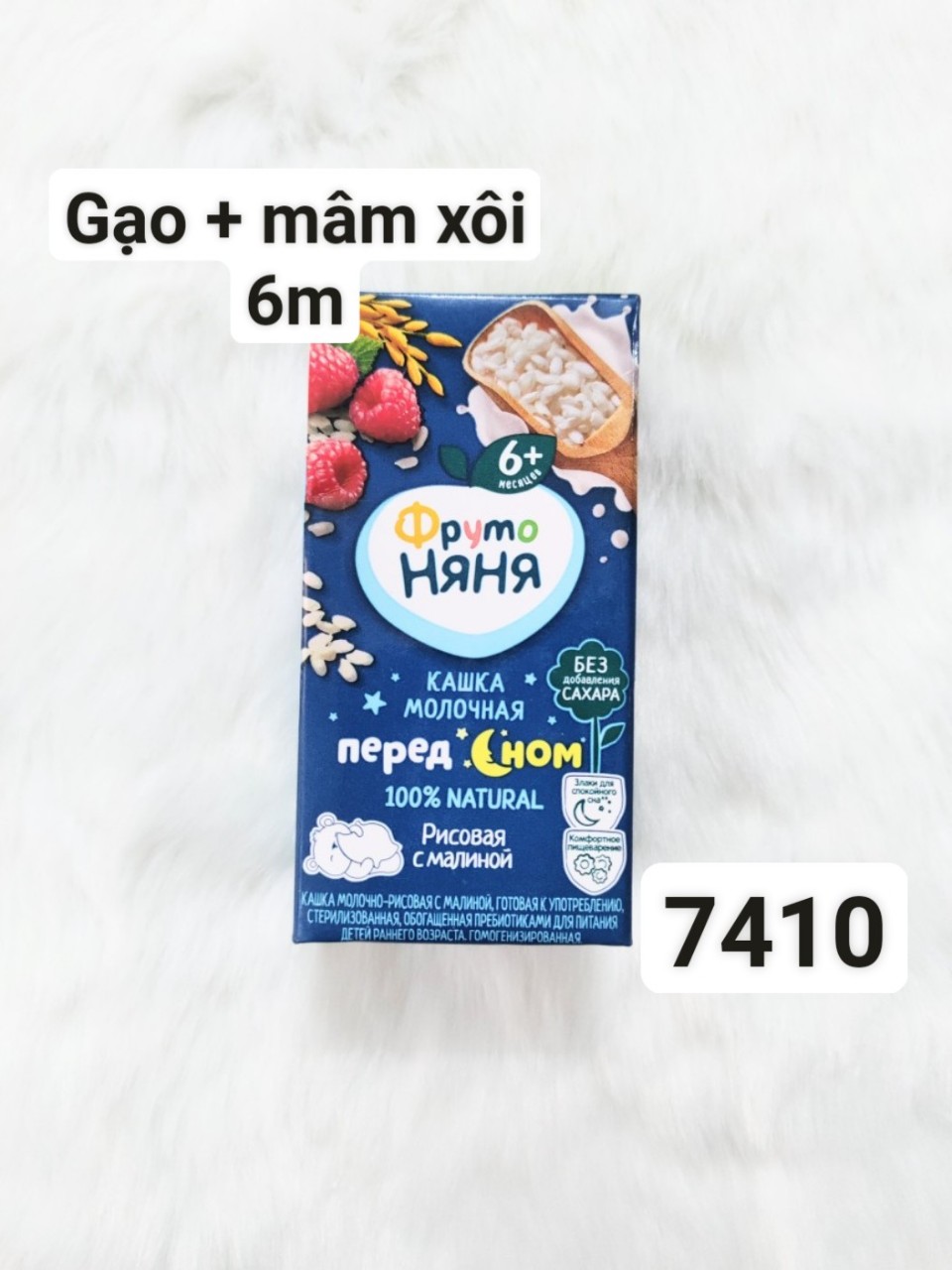 Sữa Fruto ban đêm các vị 200ml cho bé 6 tháng