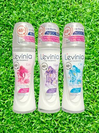 Lăn khử mùi Levinia trắng da gọc trai 65g