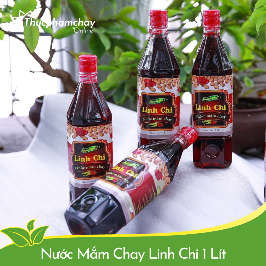 Nước Mắm Chay Linh Chi 1 Lít