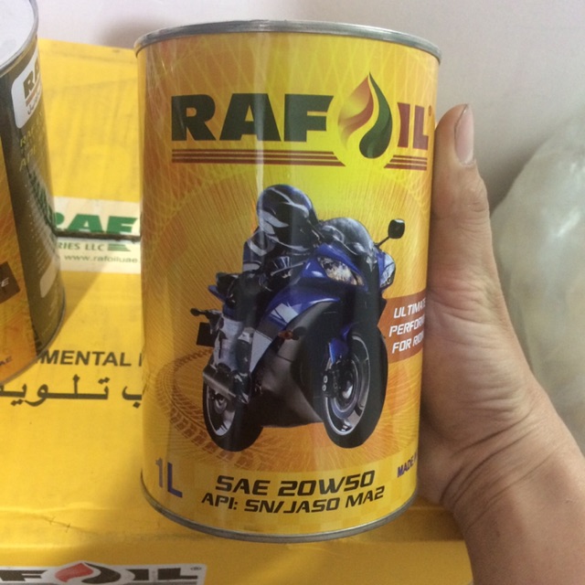 Nhớt  Rafoil 20w50 lon nhập khẩu