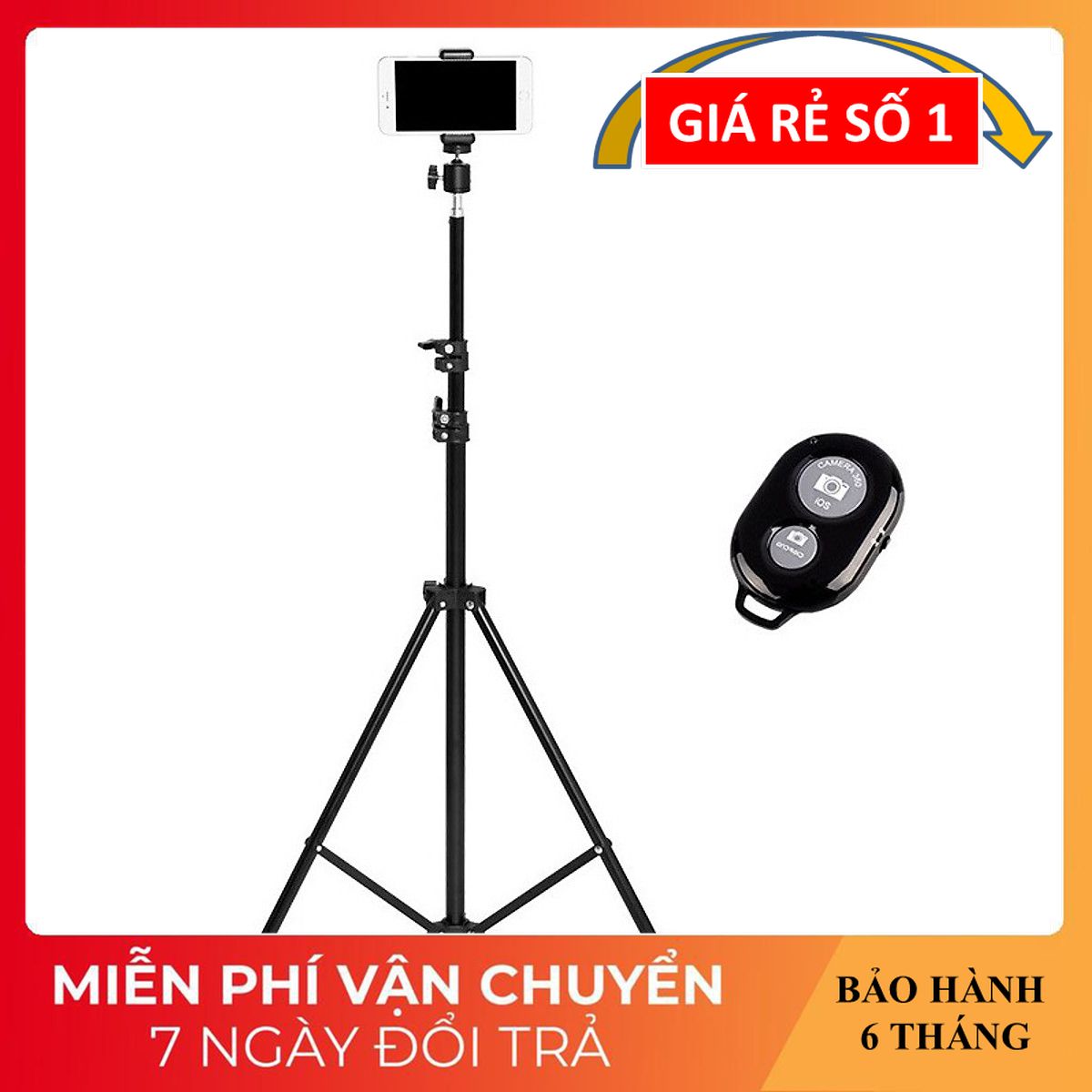 Chân Máy Quay Phim, Chụp Ảnh, Livestream Tripod LT02 - Hàng Nhập Khẩu