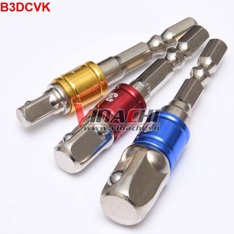 Bộ 3 Đầu Chuyển Vặn Khẩu Cho Khoan