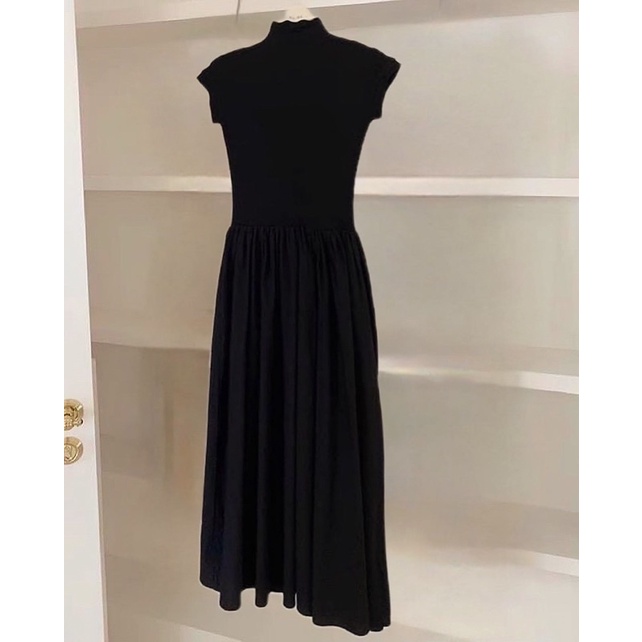 Đầm Maxi Tay Con Dáng Xoè Thanh Lịch