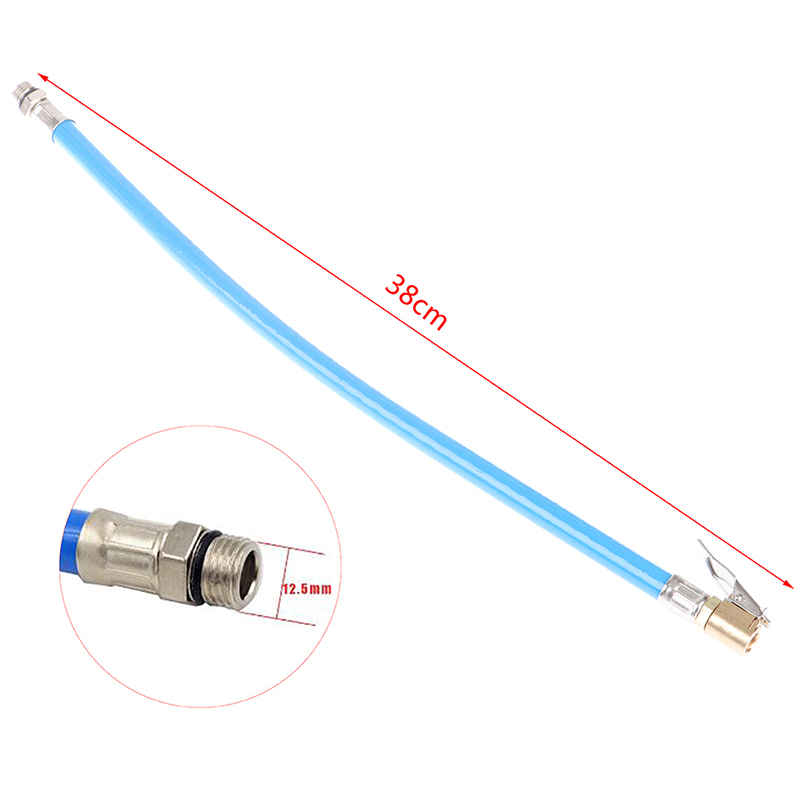 Blossom Car Air Rubber Hose Copper Lock Clip Tire Inflator Air Compressor Tyre Hose