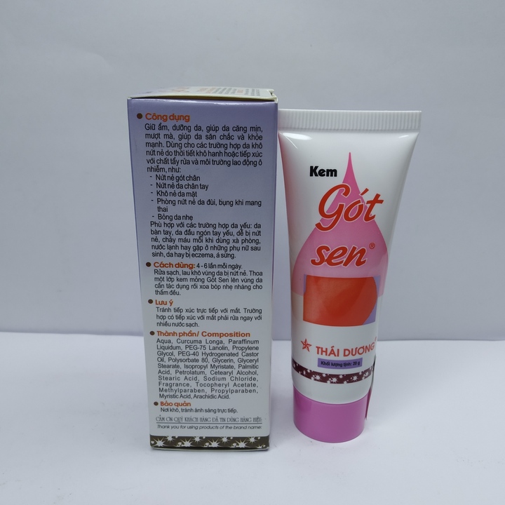 KEM GÓT SEN - HỘP 20g