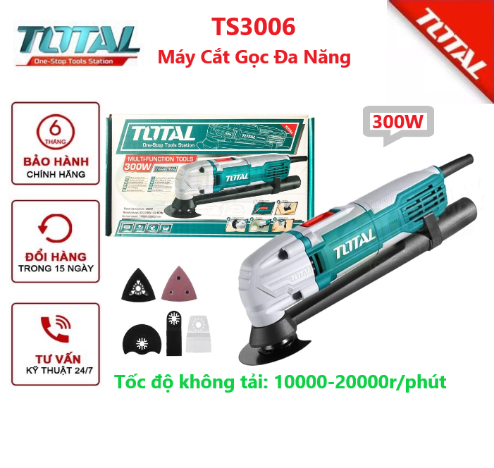 Máy cắt rung đa năng TS3006 Total