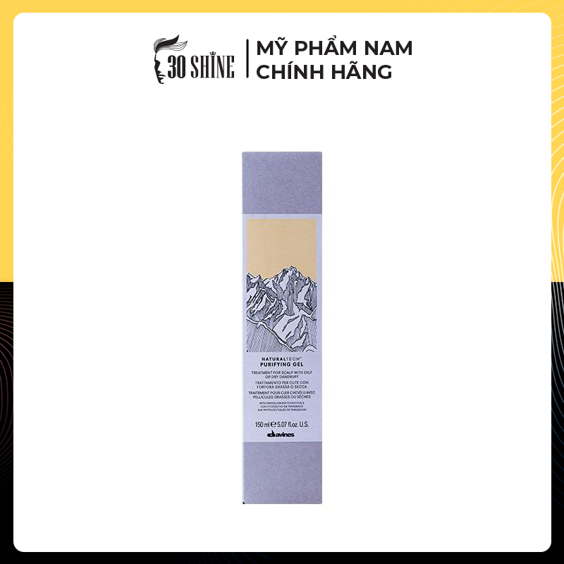 30SHINE Gel Trị Gàu Davines 150ml