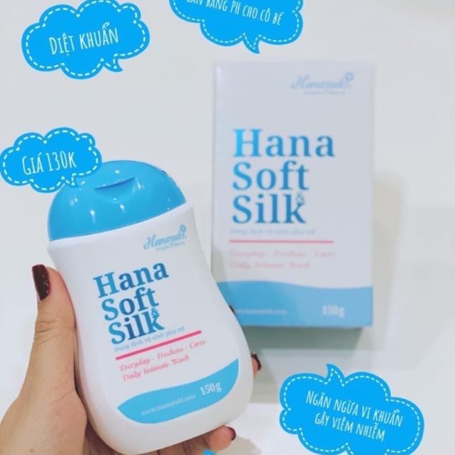 Dung Dịch Vệ Sinh Hana soft silk 100% chính hãng CamLinhshop