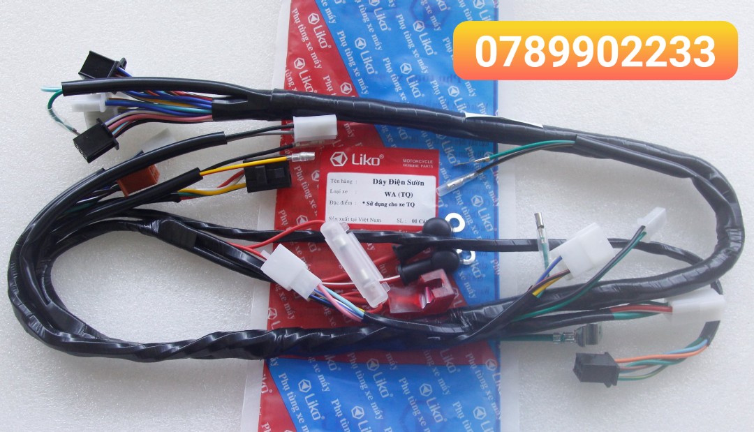 DÂY ĐIỆN SƯỜN XE WAVE ( TRUNG QUỐC )