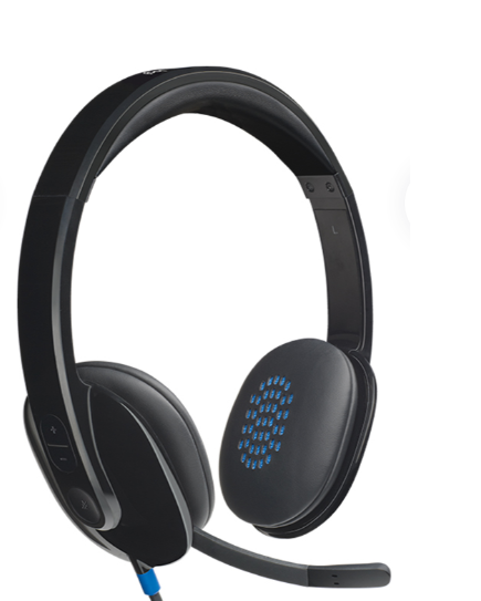 Tai nghe Logitech USB có mic H540 (Đen)