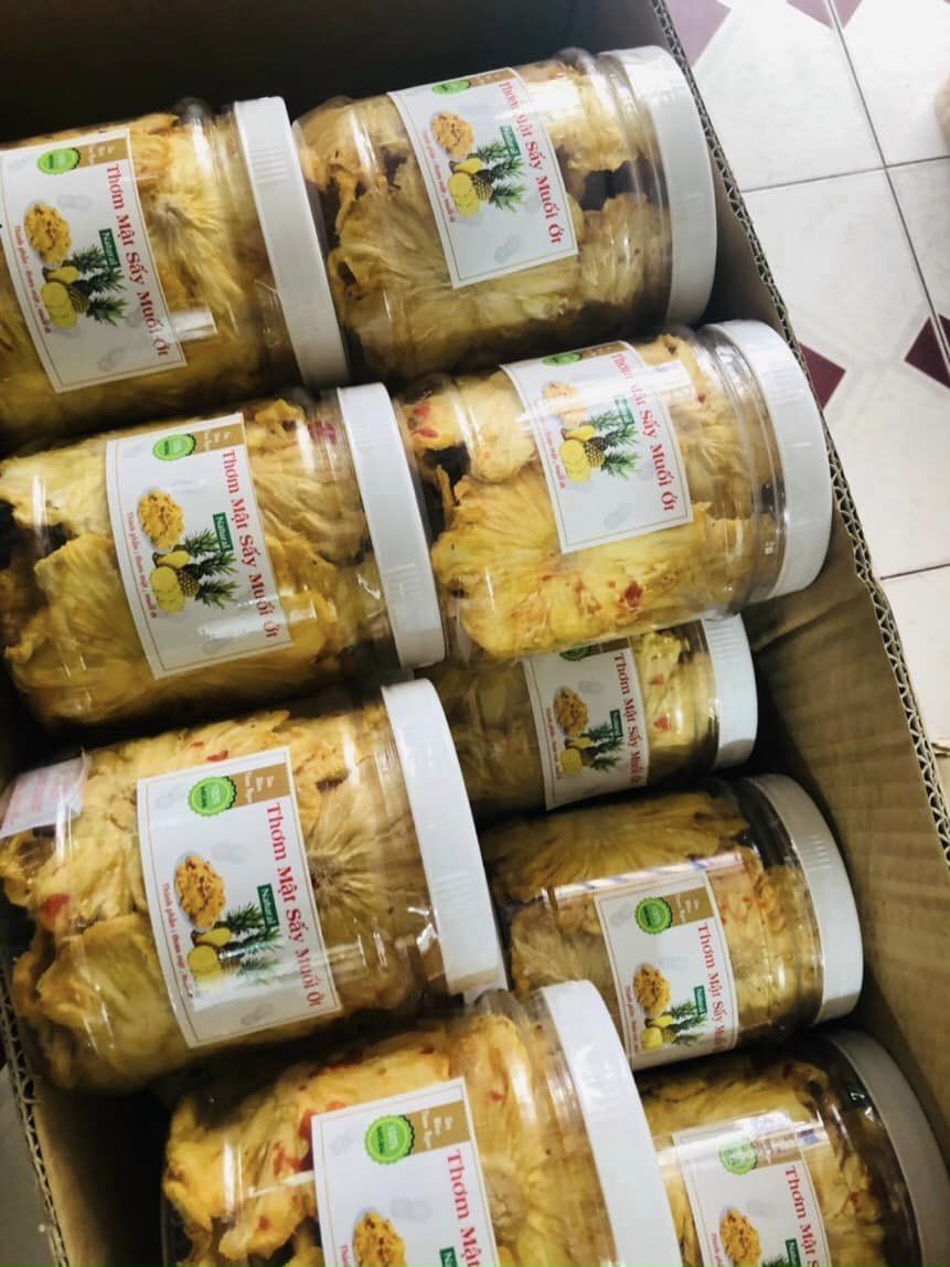 THƠM MẬT SẤY MUỐI ỚT 300GR