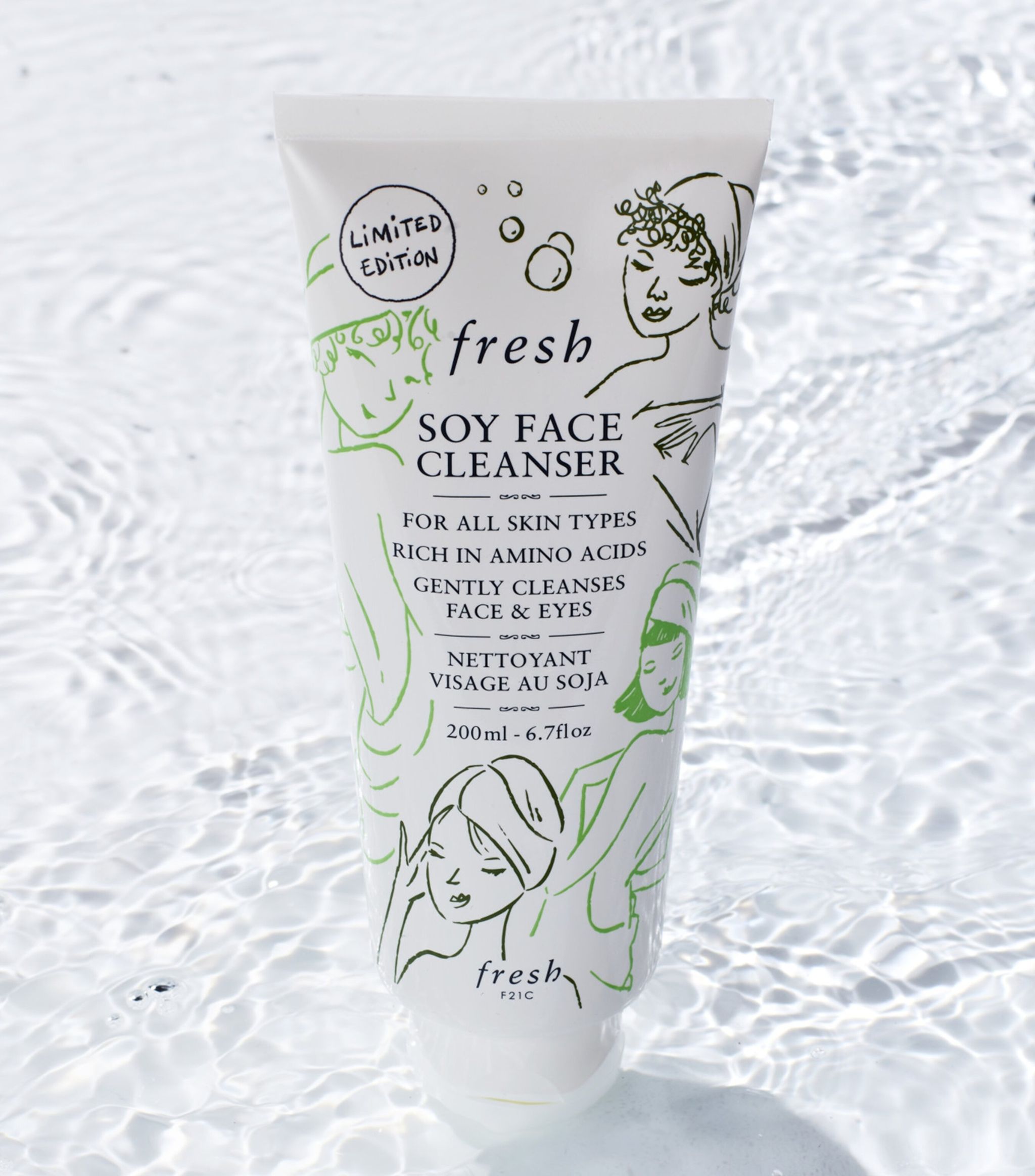 [HCM][Bill Us] Sữa Rửa Mặt Fresh Soy Face Cleanser 200ml - 400ml