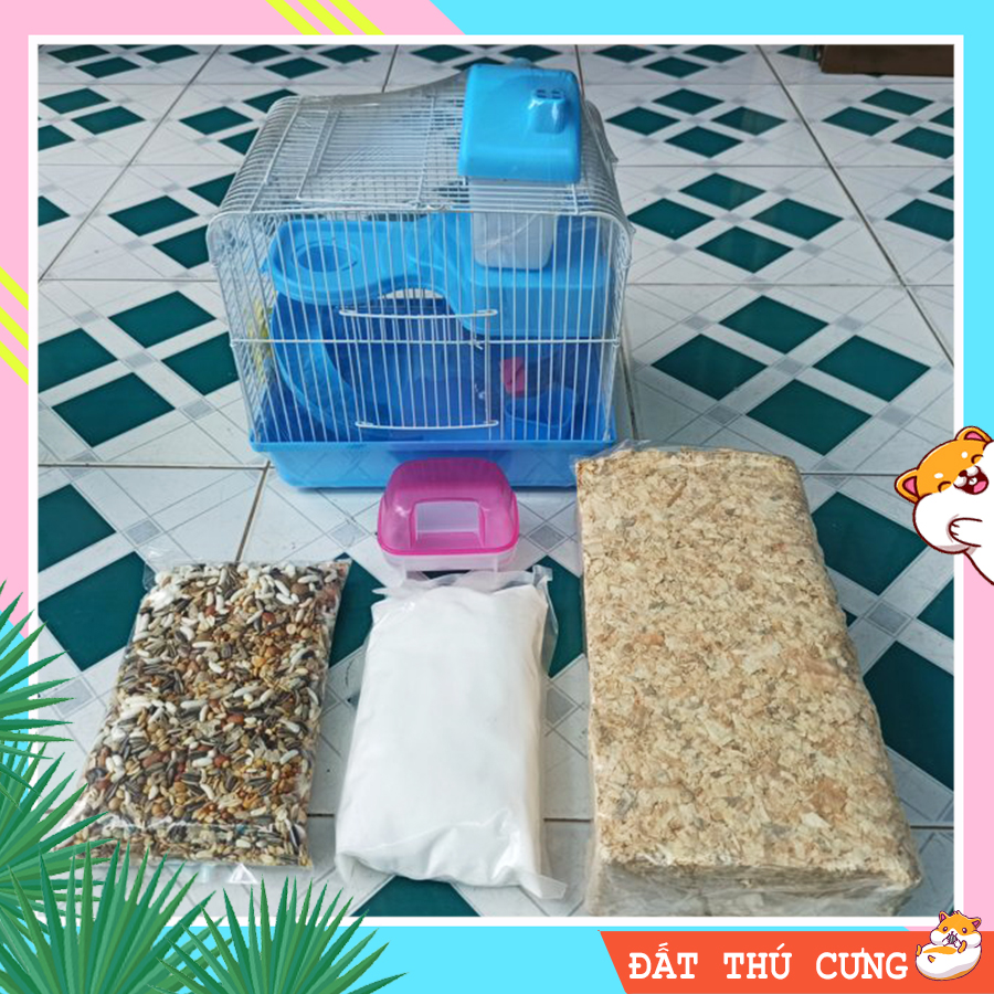Combo vật dụng nuôi Hamster số 4