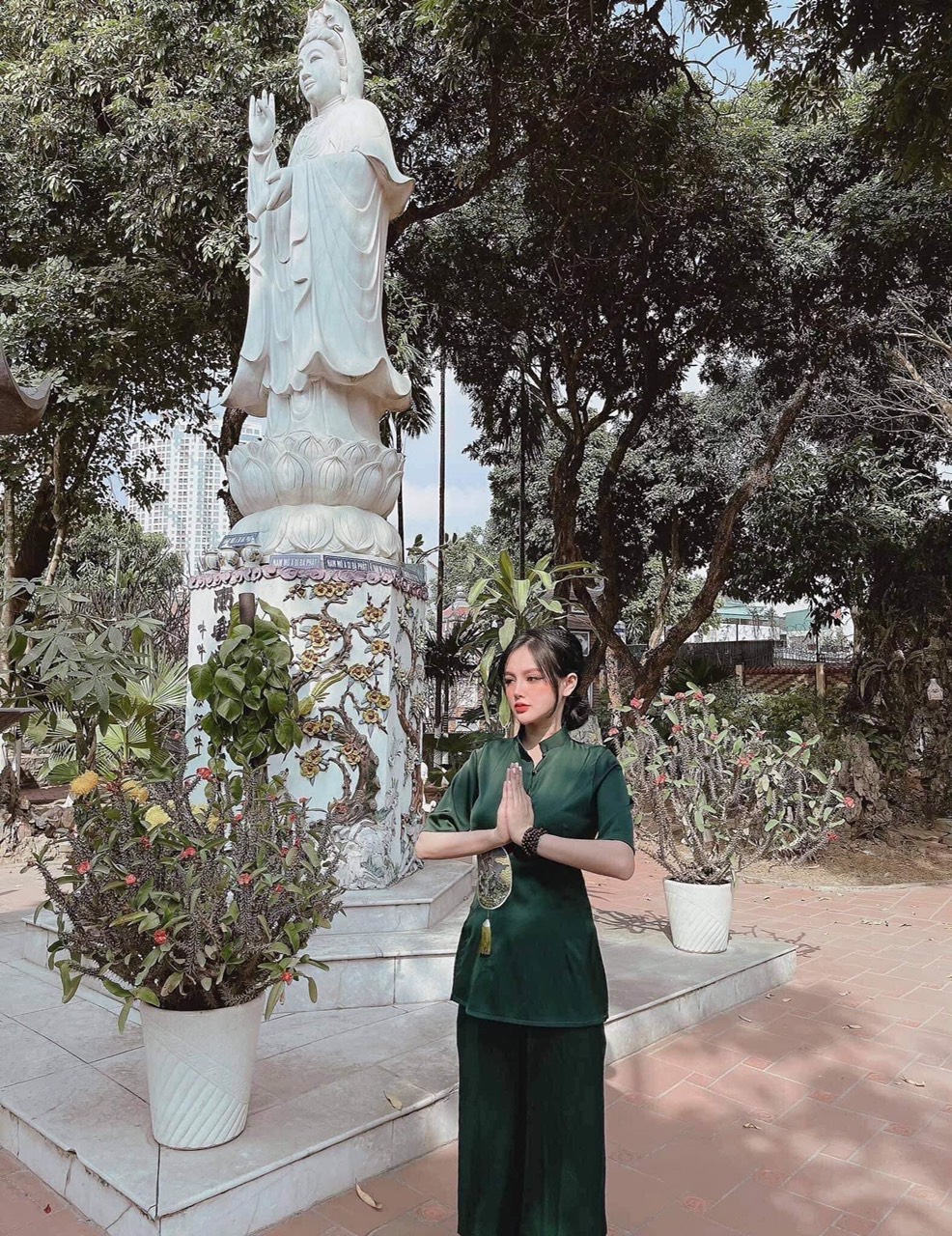 [HCM]ĐỒ LAM ĐI CHÙA ĐÍNH DÂY MAY MẮN