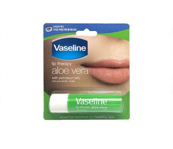 son dưỡng môi Vaseline dạng thỏi 4.8g: Lô Hội và Mềm Mịn