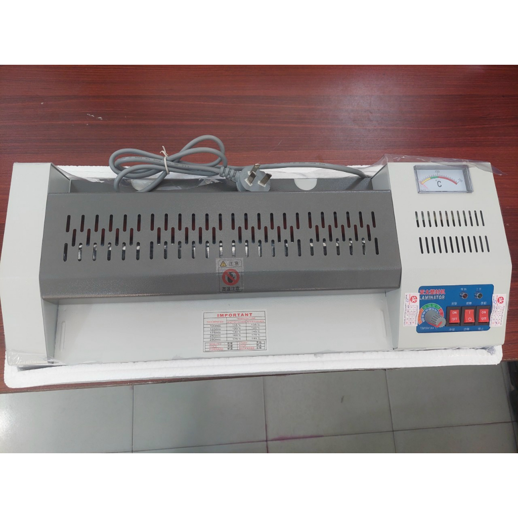 Máy Ép Plastic Yt320 Rulo Lớn Khổ A3