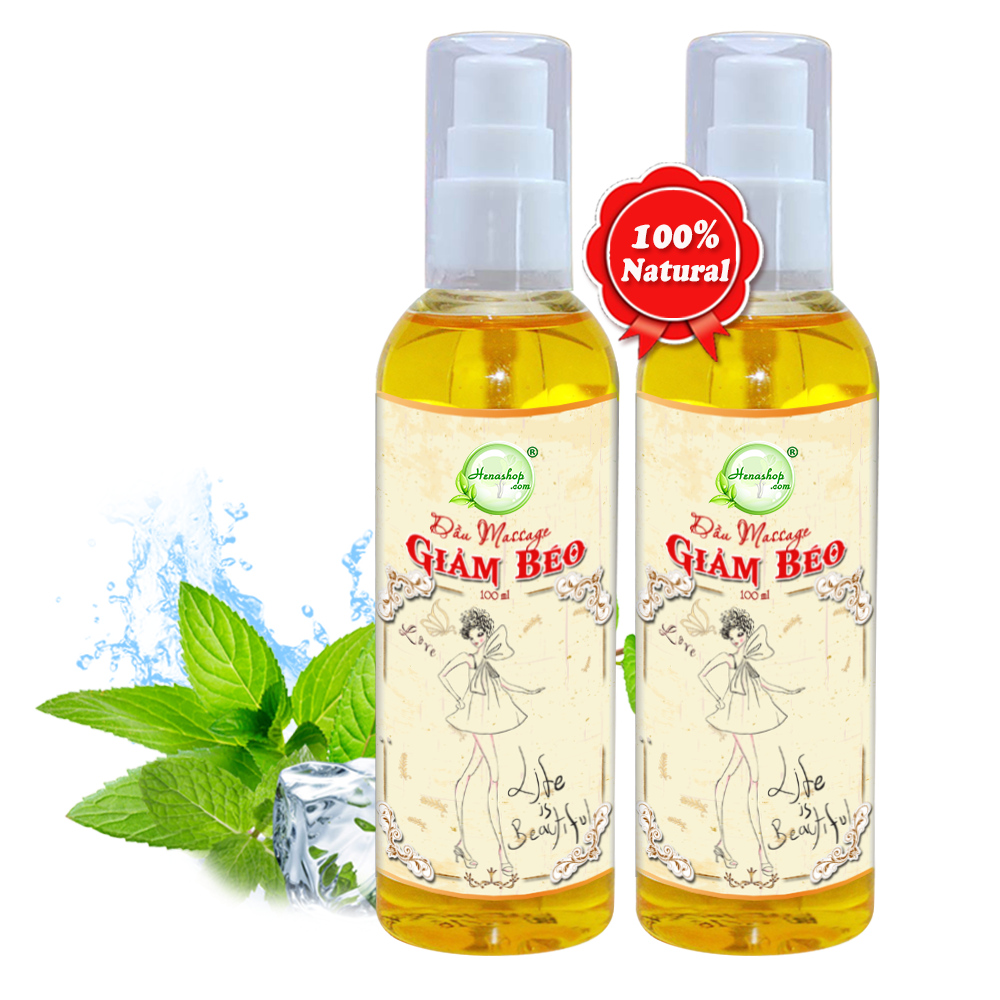 Dầu Massage Giảm Béo mỡ bụng 50ml - Henashop
