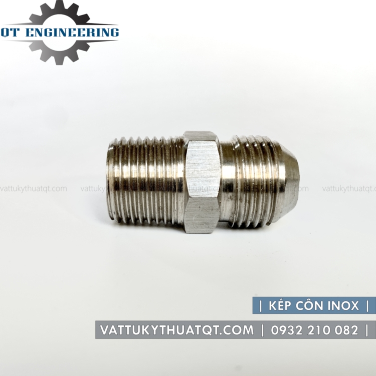 Kép Côn Inox 304 (Hệ Ren Mỹ) - DN15 (phi 21mm) - VATTUKYTHUATQT.COM