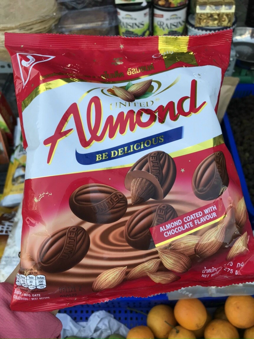 Kẹo Socola Hạnh Nhân Almond Thái Lan 275gr