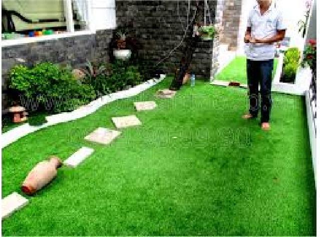 10 m2 thảm cỏ nhân tạo cao cấp.kt 5m*2m Cao 2cm