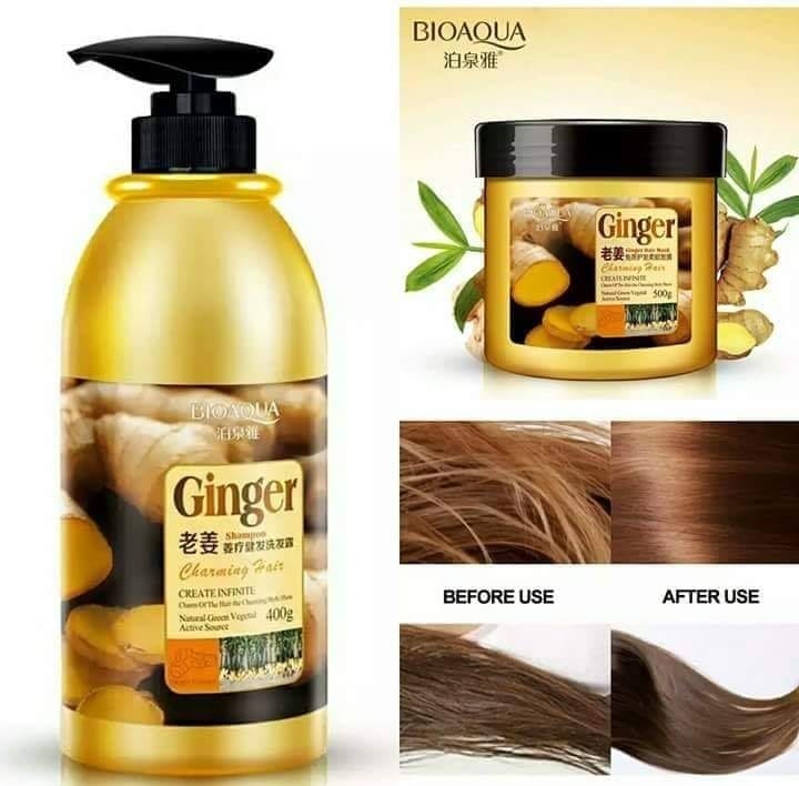 Dầu gội gừng Bioaqua dưỡng tóc chắc khỏe 400ml