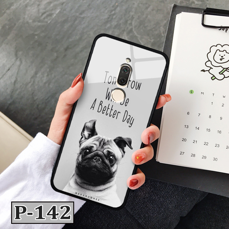 Ốp điện thoại HUAWEI NOVA 2I - lưng kính in hình 3D