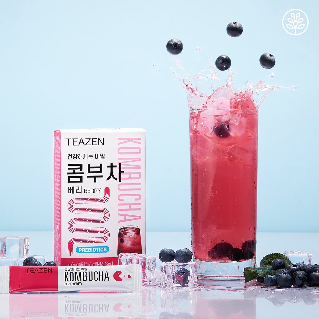 Trà Teazen kombucha berry nhập khẩu Hàn Quốc