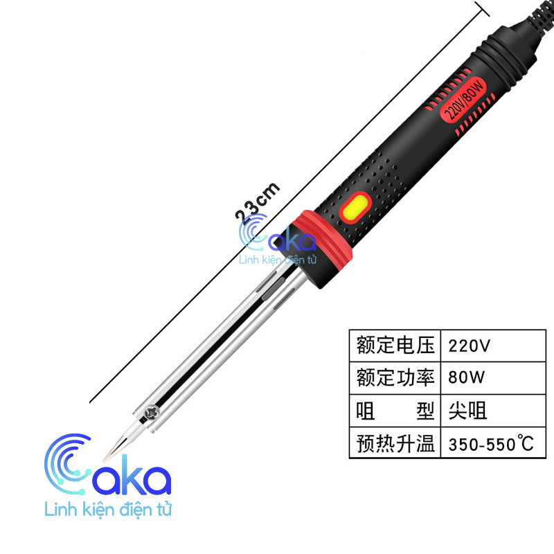 Mỏ hàn 80w 100w 150w loại tốt có đèn báo