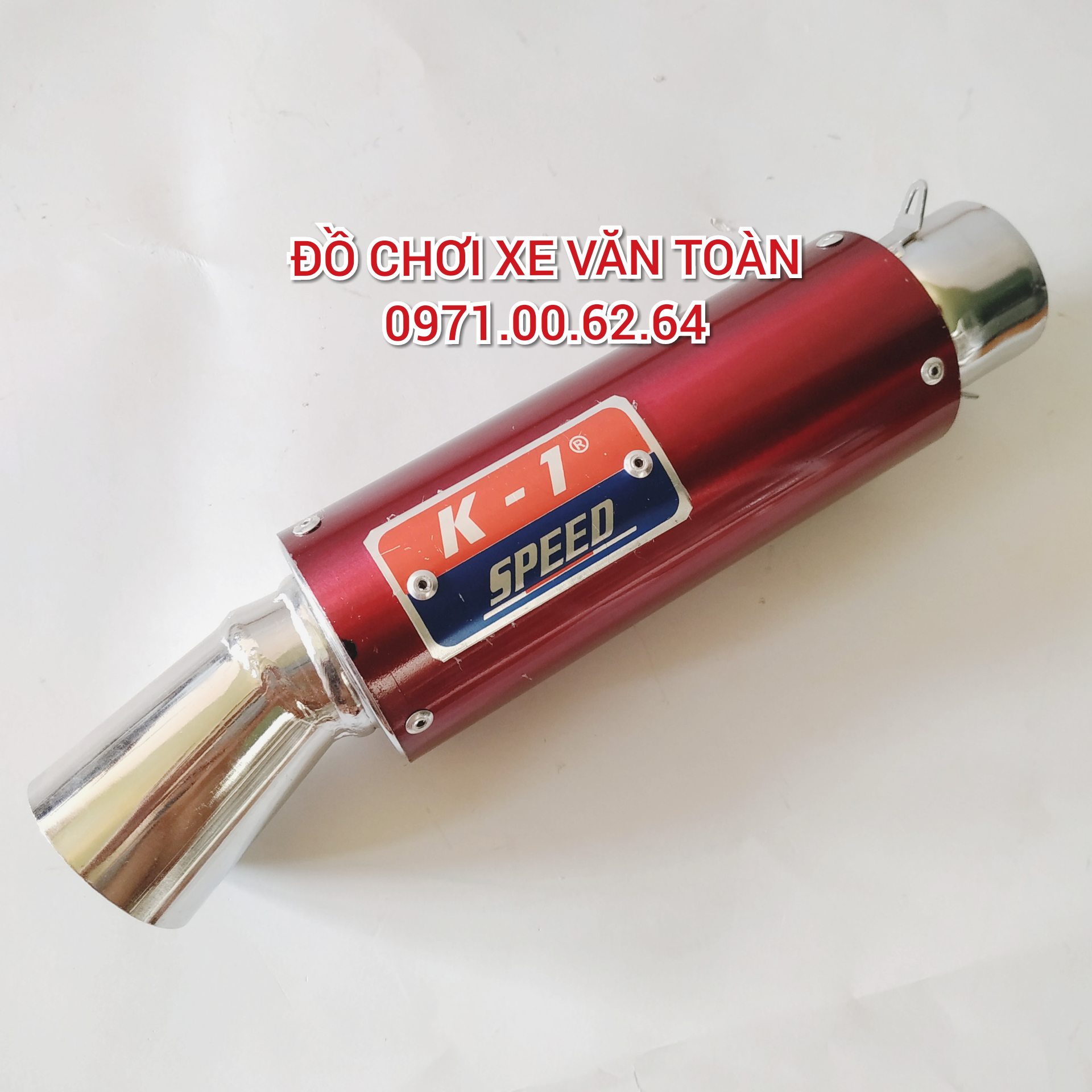 PÔ ĐỘ XE MÁY PÔ K1 ĐỎ (MỚI)
